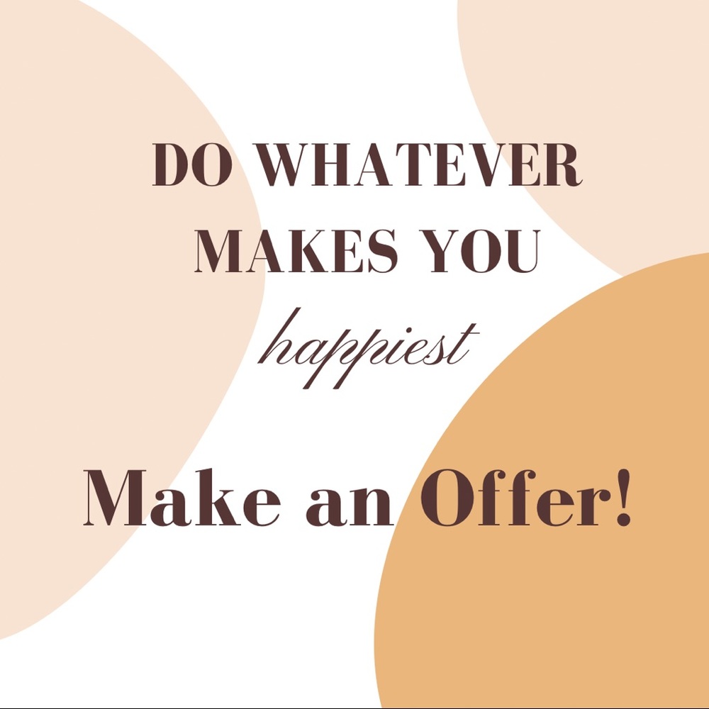 Don’t delay or wait! Make me an offer :)